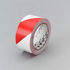 3M 767 Hazard Warning Tape 2" x 36yds Red/White