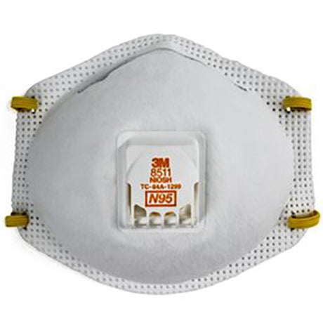 3M 8511 N95 Particulate Valved Respirator