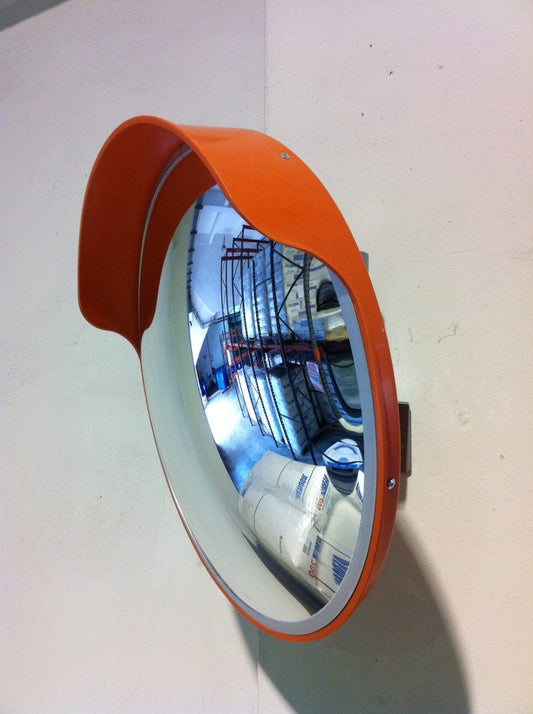 Convex Mirror c/w Pole Mounting Bracket