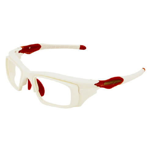 OZS Warrior 101 Safety Frame Shiny White/Red